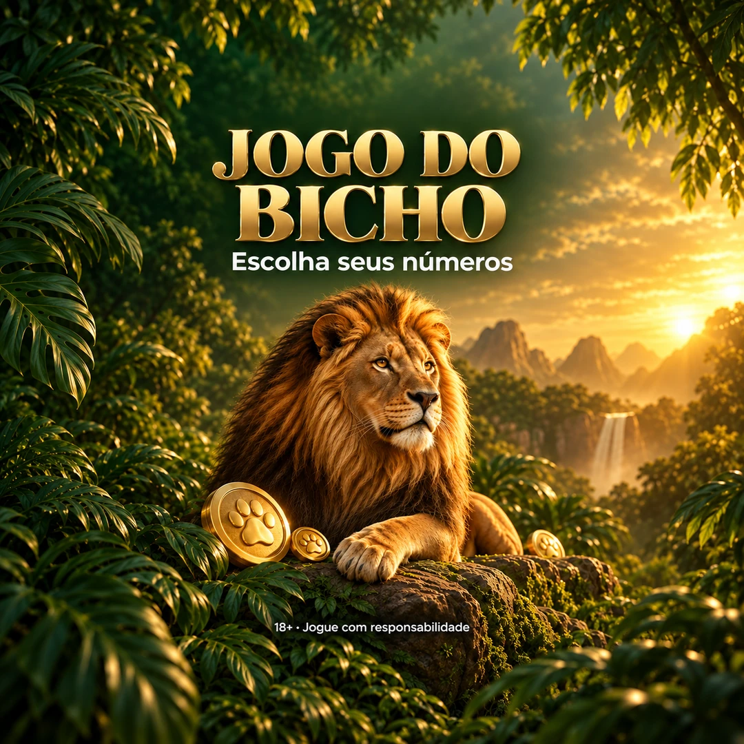 Jogo do Bicho — escolha seus numeros. 18+. Jogue com responsabilidade.